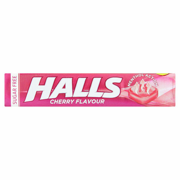 Halls Mentholyptus Sugar Free Cherry 32g