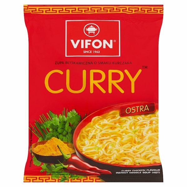 Vifon Curry Chicken Flavour Instant Noodle Soup Hot 70g