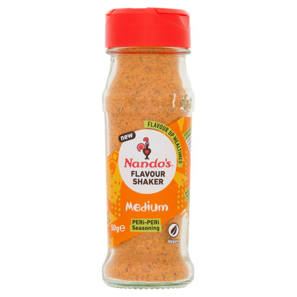 Nando's Flavour Shaker Garlic & Herb Medium PeriPeri Seasoning 50g We Get Any Stock