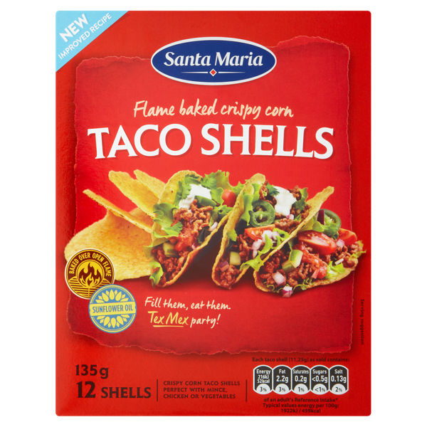 Santa Maria Taco Shells 135G We Get Any Stock