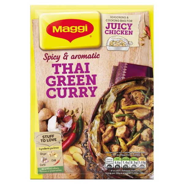 Thai green cheap curry maggi