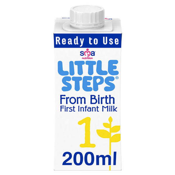 SMA Little Steps First Infant Milk From Birth 200ml