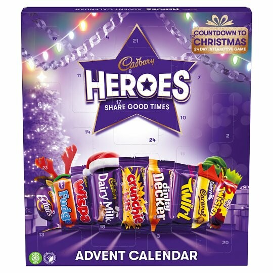 Cadbury advent store calendar 2020