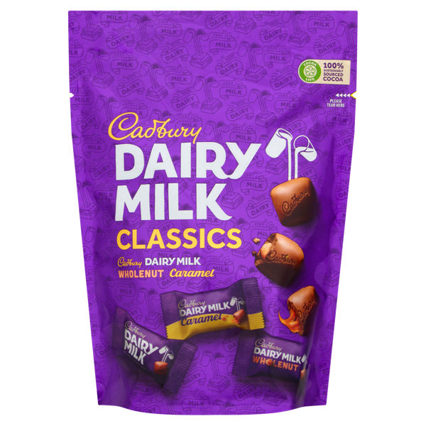 Cadbury Dairy Milk Classics Wholenut Caramel 350g We Get Any Stock