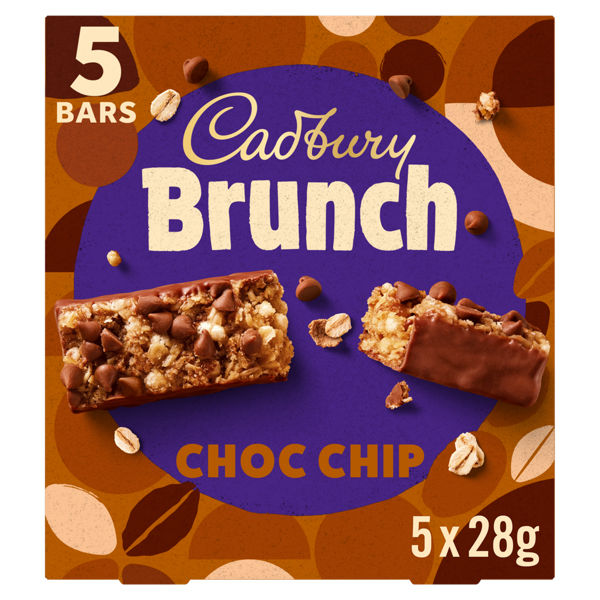 Cadbury Brunch Bar Choc Chip 5x28g