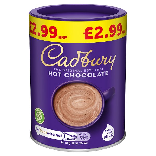 Cadbury Hot Chocolate Pm £2.99 250g