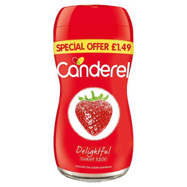 Canderel Granular Low Calorie Sweetener Pm £1.49 40g