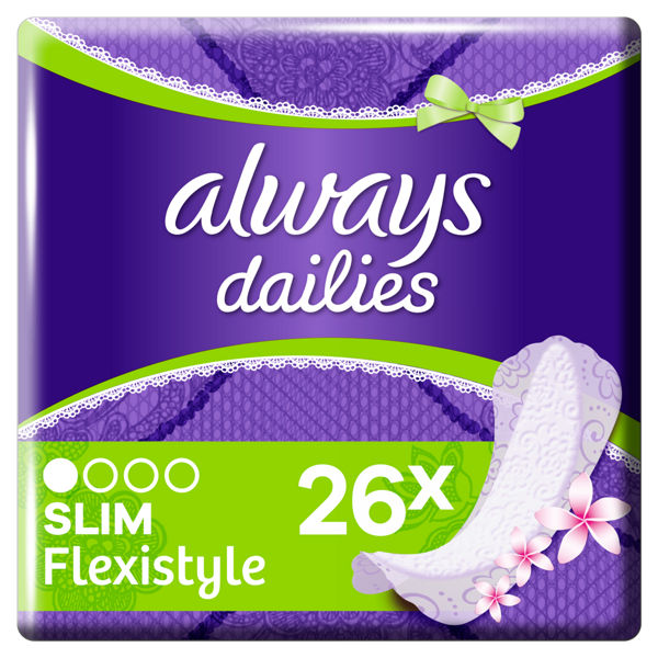 Always Dailies Slim Multiform Scented Liners 26 Pack We Get Any Stock
