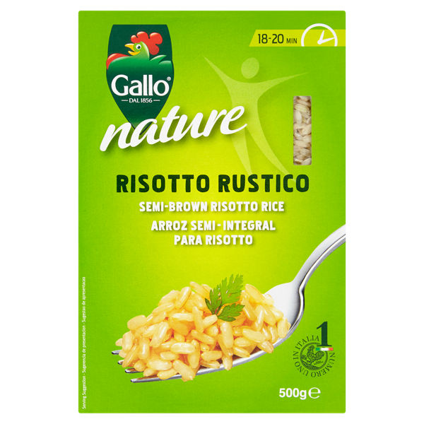 Riso Gallo Rustico Brown Semi Wholegrain 500G We Get Any Stock