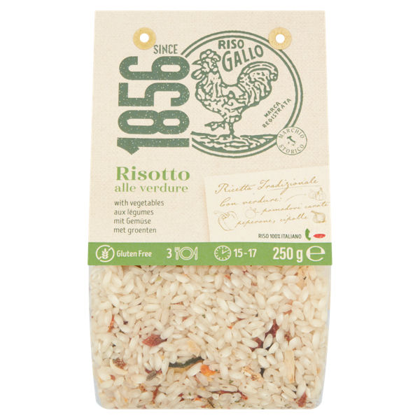 Riso Gallo Risotto with Vegetables 250g We Get Any Stock