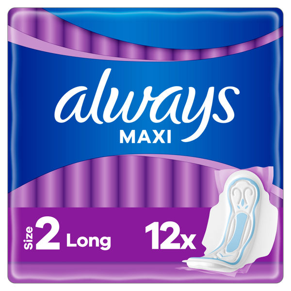 Always Maxi Long Plus 12 Pack - We Get Any Stock