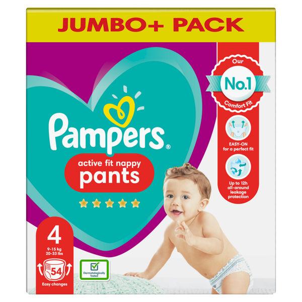 Pampers Pants Size 5 Carry Pack