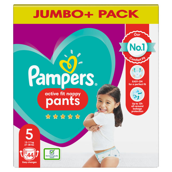 Pampers Pants Active Fit Size 6 16+kg Diapers 35 Pack, Potty Training &  Pull Up Nappies, Nappies, Baby