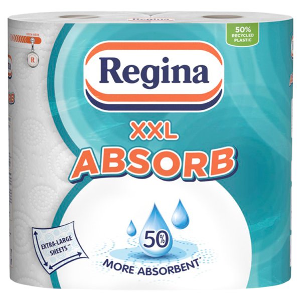 Regina XXL Absorb Kitchen Roll 2 Roll We Get Any Stock