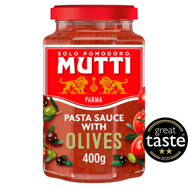 Mutti Tomato Pasta Sauce - Olive 400g