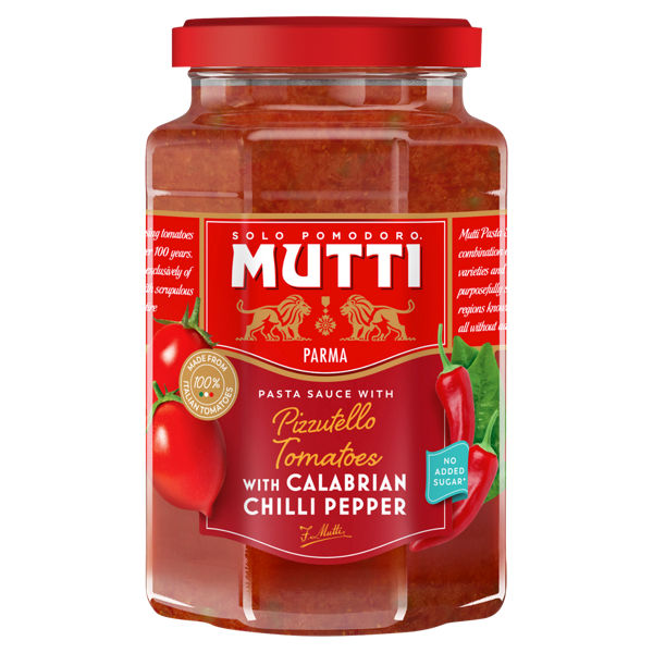 Mutti Tomato Pasta Sauce - Chilli 400g