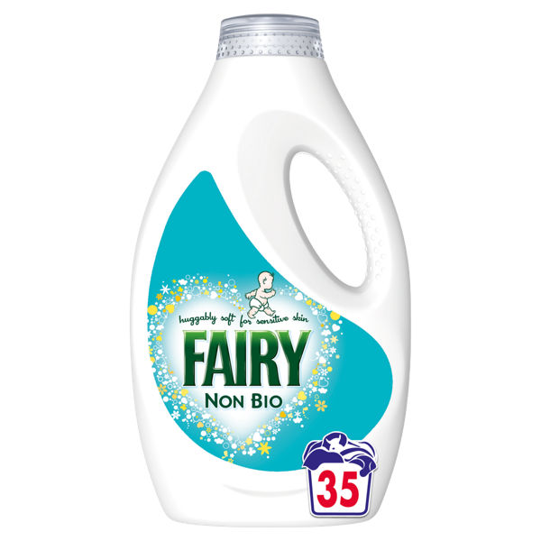 Fairy Non Bio Washing Liquid For Sensitive Skin 1.225L 35 Washes