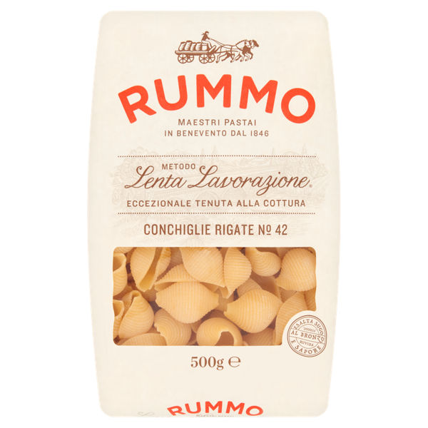 Rummo Conchiglie Rigate No.42 500G