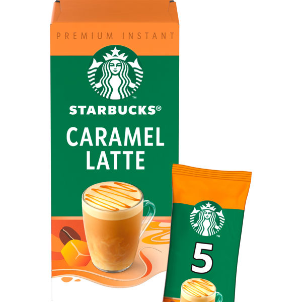 Starbucks Instant Vanilla Latte Coffee Sachets 5 x 21.5g - We Get