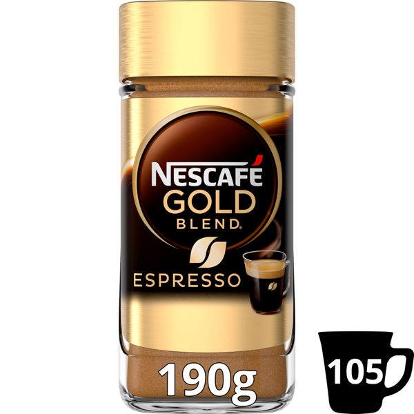 Nescafe Gold Blend Espresso Instant Coffee 190g - We Get Any Stock