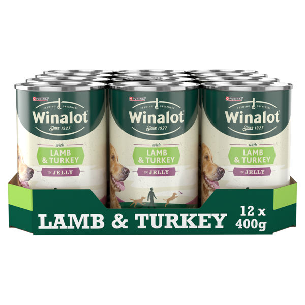 Winalot Cassics Lamb & Turkey in Jelly 12x400g