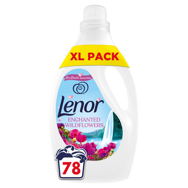 Lenor Fabric Enhancer Liquid Enchanted Wildflowers 2.574L 78Washes