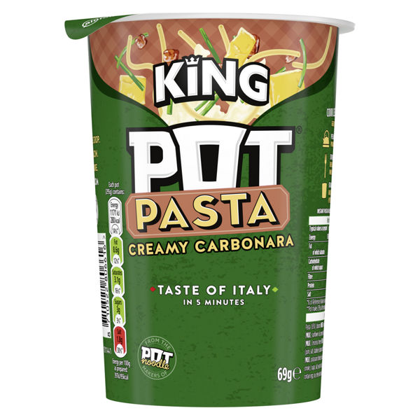 King Pot Pasta Carbonara 69G