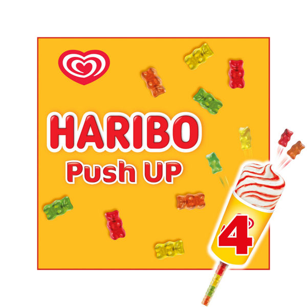 Heartbrand Haribo Ice Cream Push-Up 4x85ml