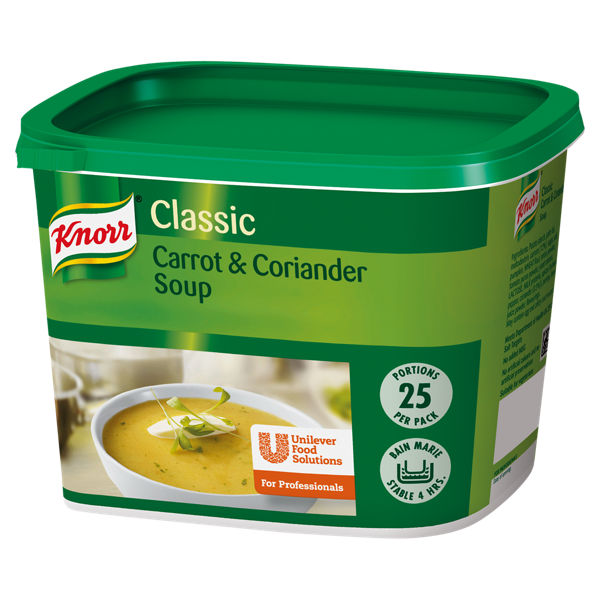 Knorr Soup 25 Ports Box Carrot & Coriander 425g