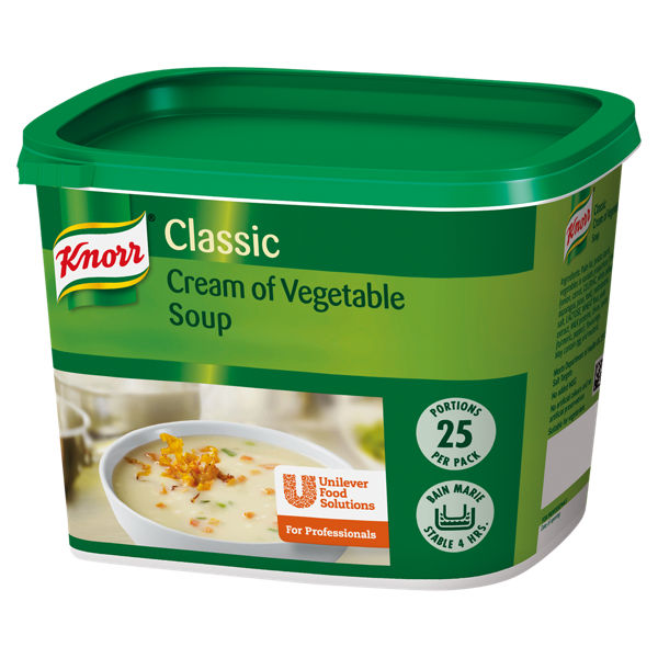 Knorr Soup 25 Ports Box Vegetable Cream 425g