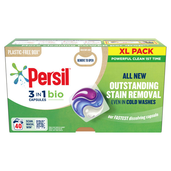 Persil 3 in 1 Bio Washing Capsules 40 Washes We Get Any Stock