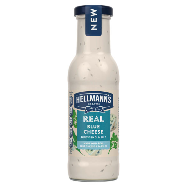 Hellmann's Real Blue Cheese Salad Dressing & Dip 250ml - We Get Any Stock