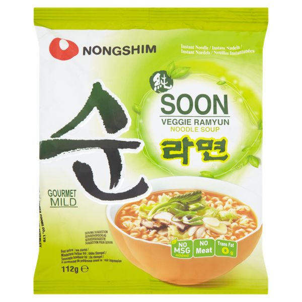 Nong Shim Soon Veggie Ramyun 112g