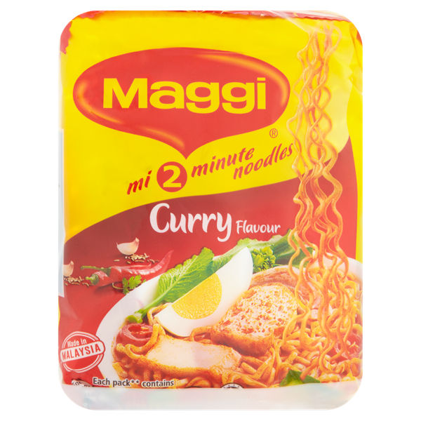 MAGGI 2 Minute Curry Flavour Noodles 5 x 79g